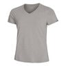 Flyweight V-Teeme Camiseta De Running Mujeres-Gris