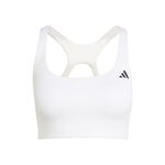 adidas adidas Opt Mid Support Sujetador deportivo Mujeres-blanco