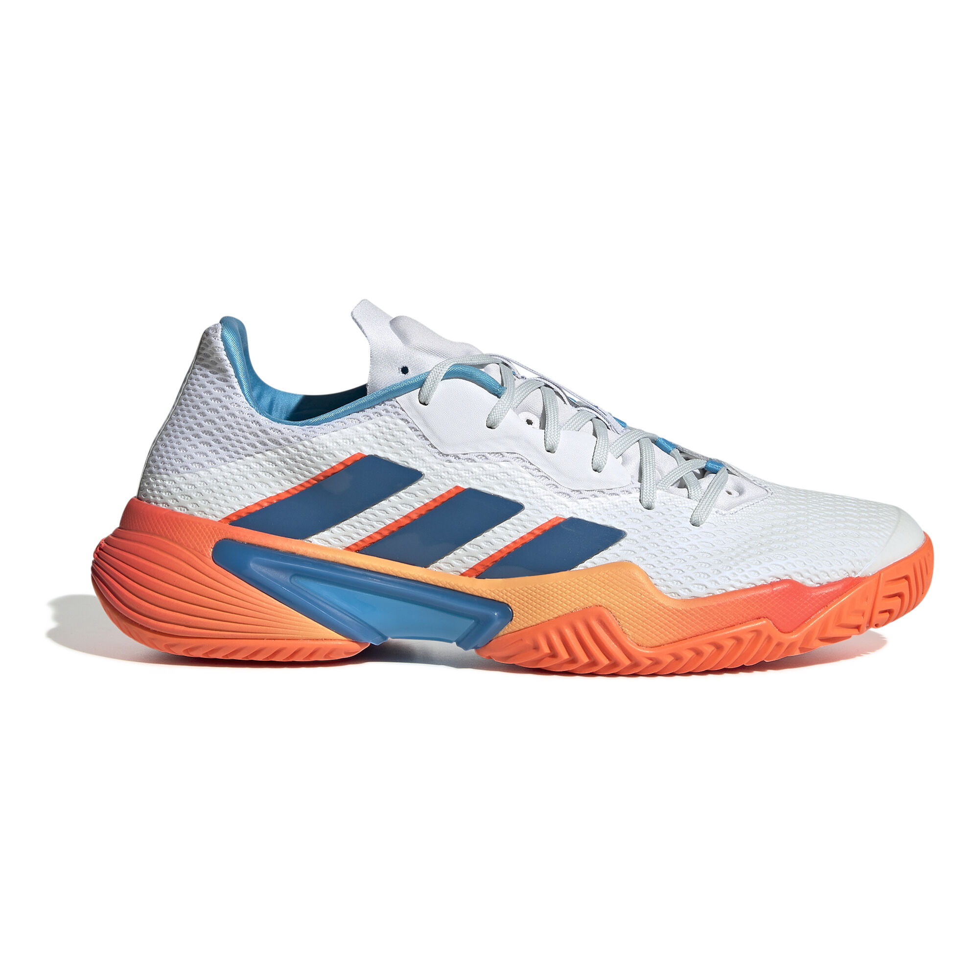 adidas Barricade Zapatilla Todas Las Hombres - Blanco, Naranja compra online | Tennis-Point