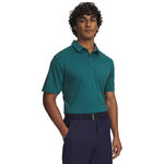 Ropa de tenis Under Armour Under Armour Tech Polo Hombres-verde