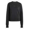 D4T Knit Crew Sudadera Mujeres-negro