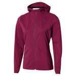 Ropa Mizuno Mizuno Tech Thermal Charge Chaqueta para correr Mujeres-lila