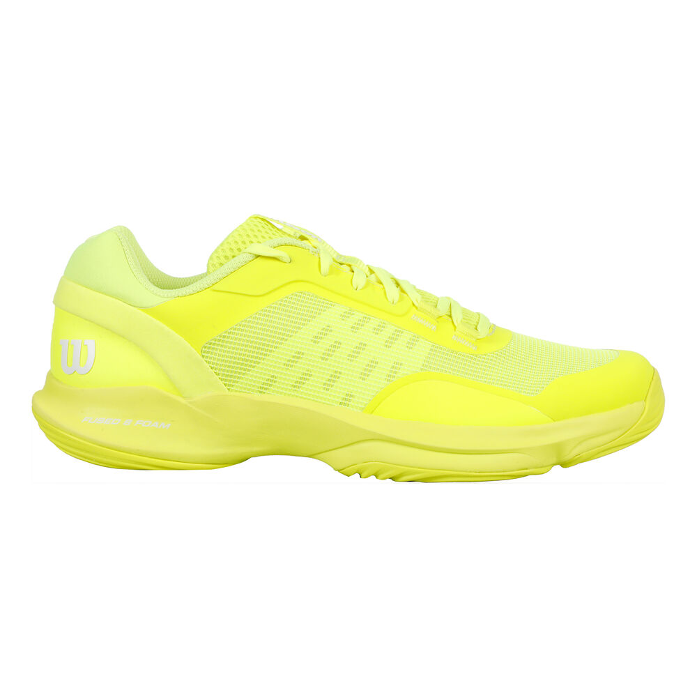 Wilson Hurakn Pro 2 Zapatilla De Pádel Mujeres-Amarillo,Blanco