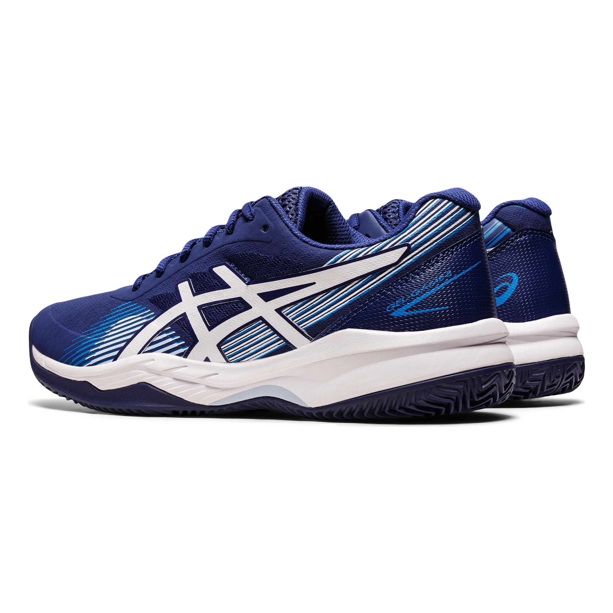 ASICS Gel-Game 8 Zapatilla Tierra Batida - Azul Oscuro, Azul online | Tennis-Point