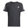 Own The Run B Camiseta De Running Hombres-Negro