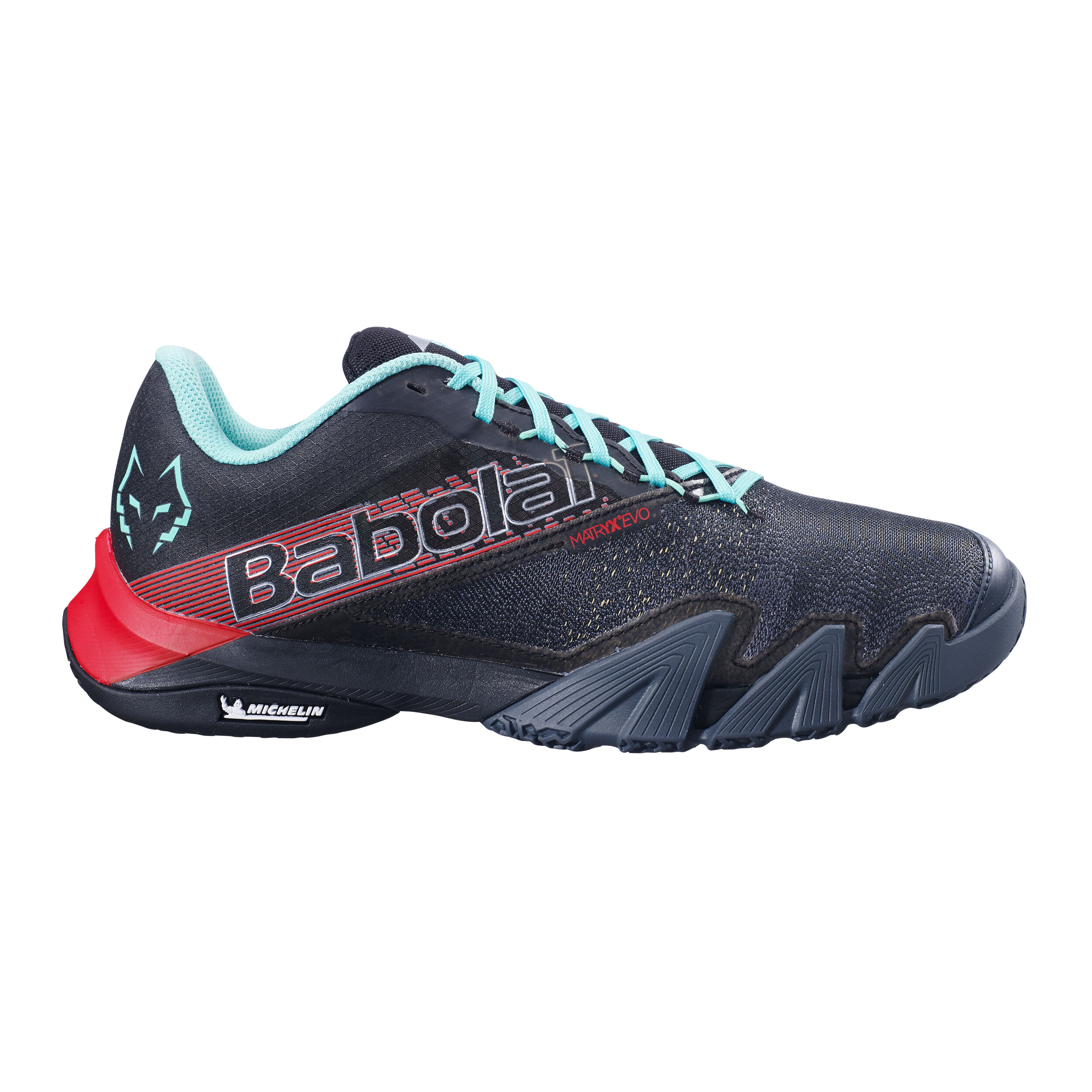 Buy Babolat Jet Premura 2 J. Lebron Zapatilla De Padel Hombres Negro Rojo online Tennis Point ES
