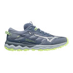 Zapatillas para correr Mizuno Mizuno Wave Daichi 7 Zapatilla Trail Mujeres-Gris,Verde