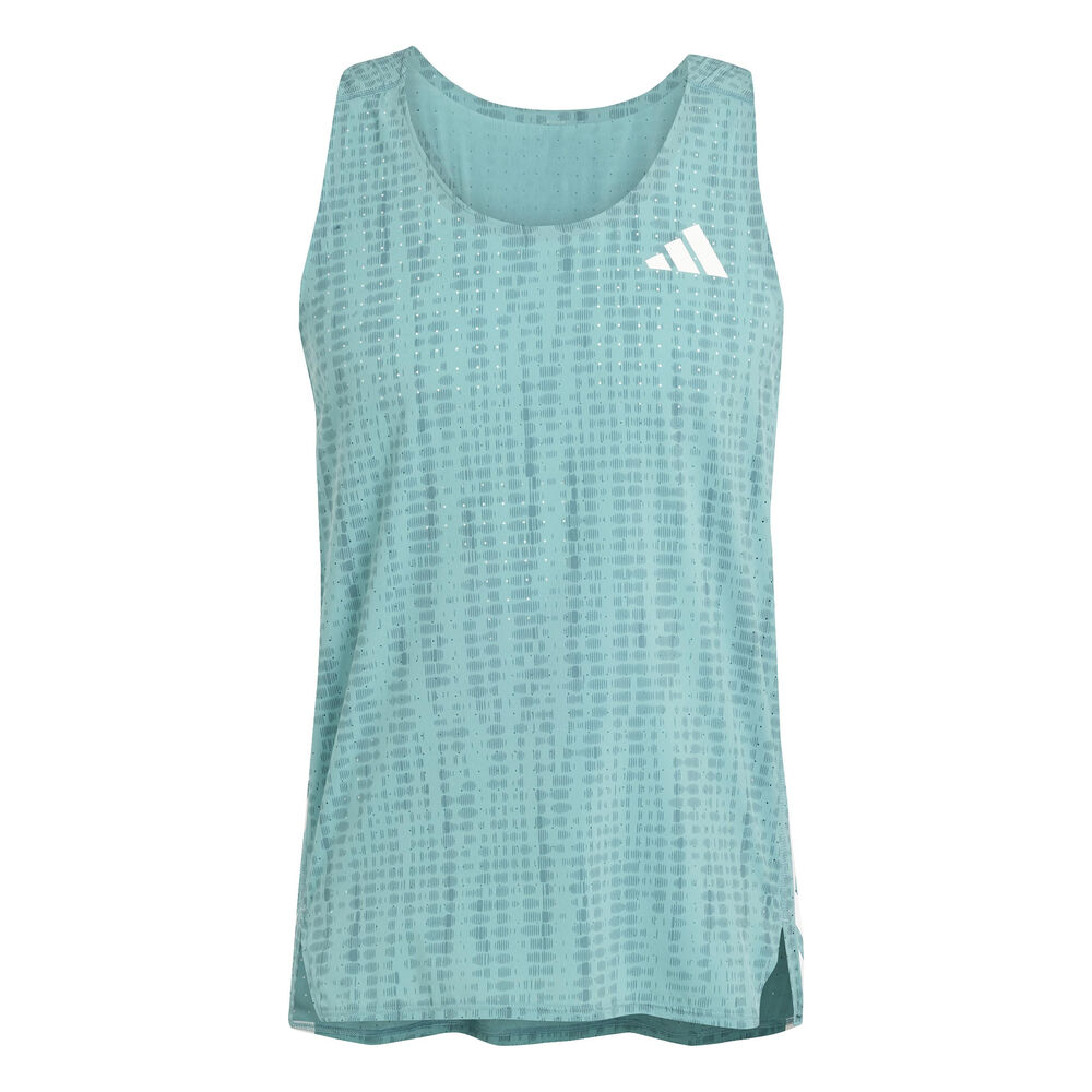 adidas Adizero Camiseta De Running Hombres-Salvia