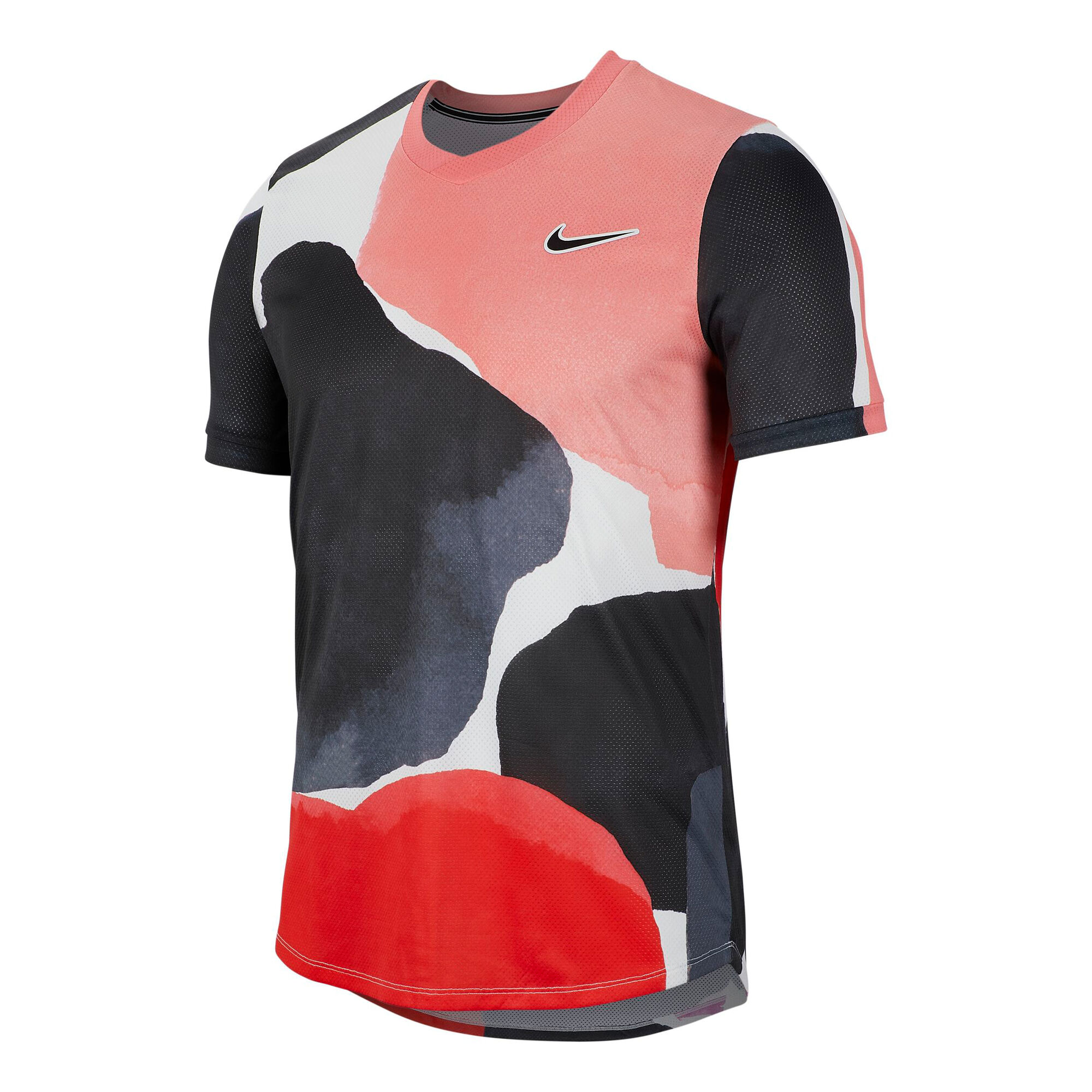 Court Court Challenger De Manga Corta Hombres - Blanco, Multicolor compra online | Tennis-Point