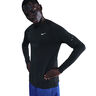 Stride Camiseta de running Hombres - negro, plateado