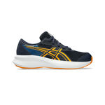 Zapatillas para correr ASICS ASICS Patriot 14 GS Zapatilla neutral Ni&ntilde;os-azul oscuro, amarillo