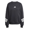 Future Icon 3Stripes Sudadera Mujeres-Negro,Blanco
