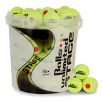 Pelotas De Tenis Balls Unlimited Stage 2 Tournament - 5x 12er Beutel + Eimer