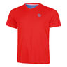 Crew Inside Out V-Neck Camiseta de manga corta Hombres - rojo
