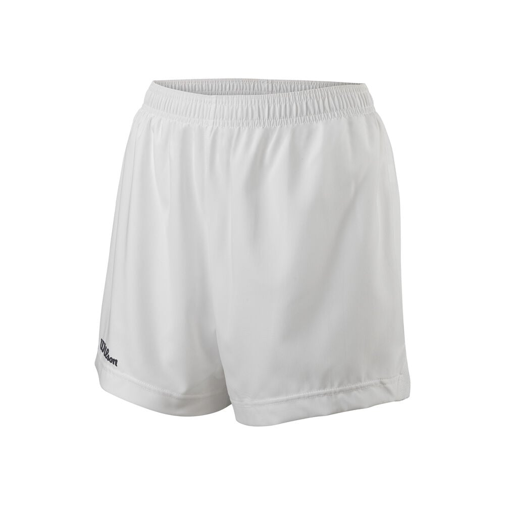 Wilson Team II 3.5 Shorts Mujeres-Blanco