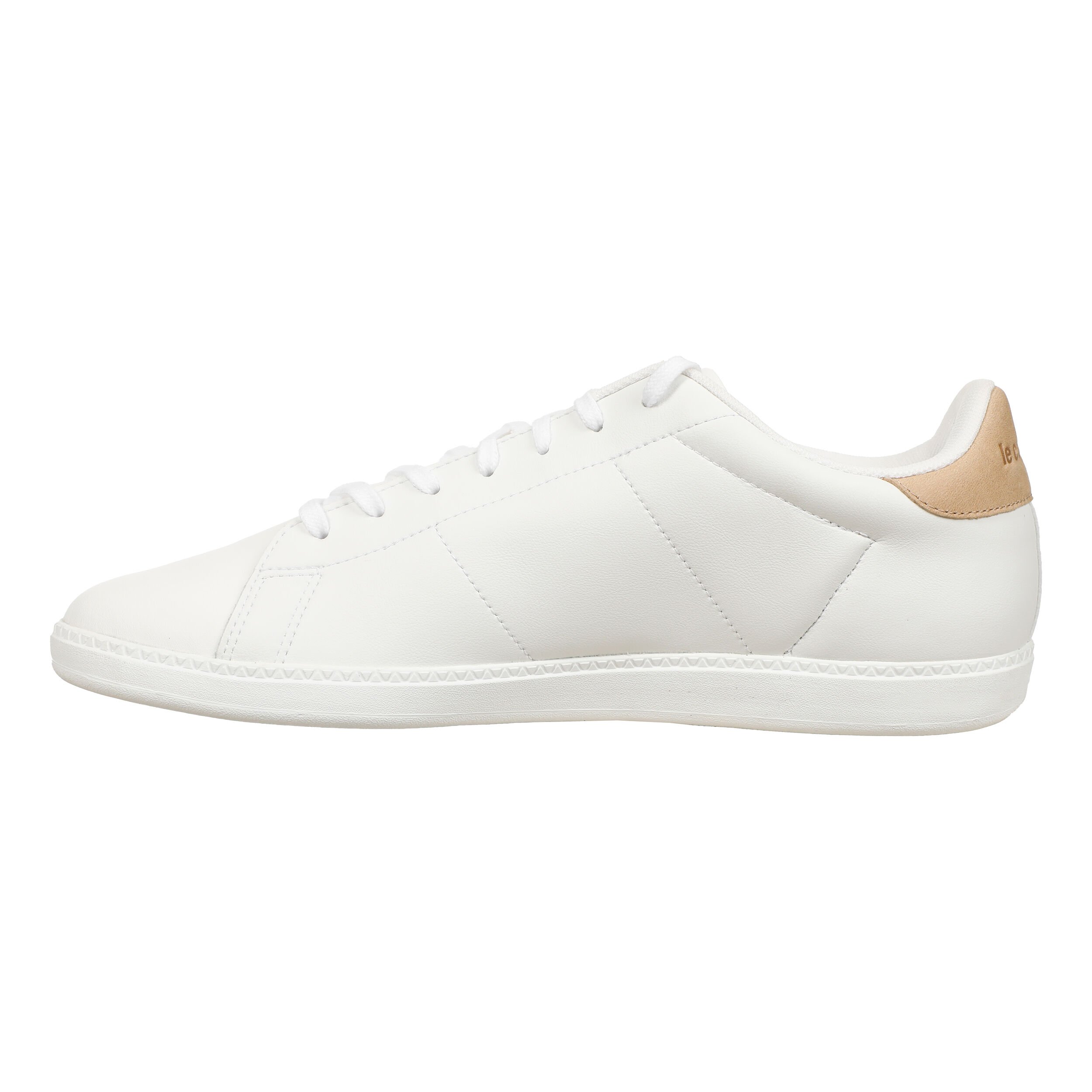 Buy Le Coq Sportif Courtset Zapatilla De Ocio Hombres Blanco Beige online Tennis Point ES