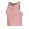 Crossroad Ribbed Camiseta De Tirantes Mujeres-Rosa Viejo,Rojo