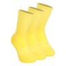 Calcetines De Tenis Pack De 3-Amarillo