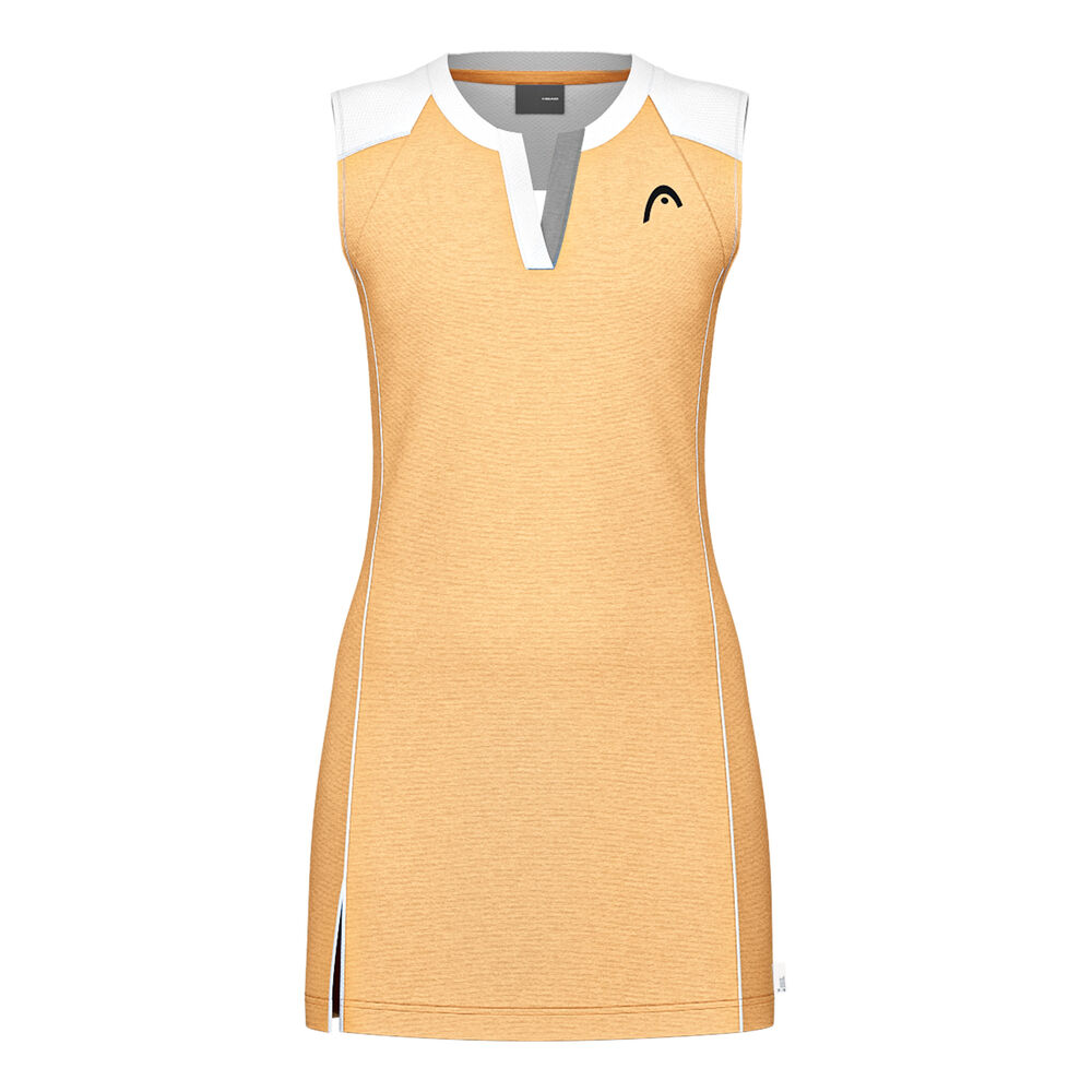 HEAD Play Tech Vestido Mujeres-Amarillo Oro