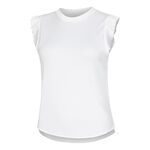 Ropa Lucky in Love Lucky in Love Bring It On Rib Camiseta De Tirantes Mujeres-Blanco