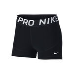 Ropa Nike Nike Dri-Fit Big Kids 3in Shorts Chicas - negro, blanco
