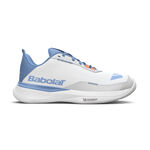 Zapatillas de tenis Babolat Babolat SFX EVO AC Zapatilla todas las superficies Mujeres-blanco, azul claro