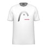 Carl Camiseta De Manga Corta Hombres-Blanco