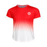 Crew Gradiant Junior Camiseta De Manga Corta Chicas-Rojo,Blanco
