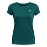 Heatgear Camiseta de manga corta Mujeres - color petróleo, 