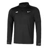 Dri-Fit Dri-FIT Element Flash Half-Zip Camiseta De Running Hombres-Negro,Plateado