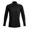 Coldgear Fitted Crew Camiseta de manga larga Hombres - negro, 