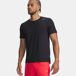 Ropa Under Armour Under Armour Velociti Pro  Camiseta de running Hombres-negro, plateado