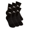 Crew Sportswear Ankle Calcetines Deporte Pack De 6-Negro,Blanco