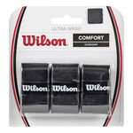 Sobregrips Wilson Wilson Ultra Wrap Pack De 3-Negro