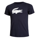 Ropa Lacoste Lacoste Core Camiseta de manga corta Hombres - azul oscuro, blanco