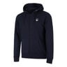 Essential Zip Sudadera con cremallera Hombres - azul oscuro, 