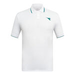Ropa de tenis Diadora Diadora Match Polo Hombres-blanco