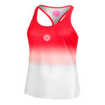 Ropa BIDI BADU BIDI BADU Crew Gradiant Camiseta De Tirantes Mujeres-Rojo,Blanco
