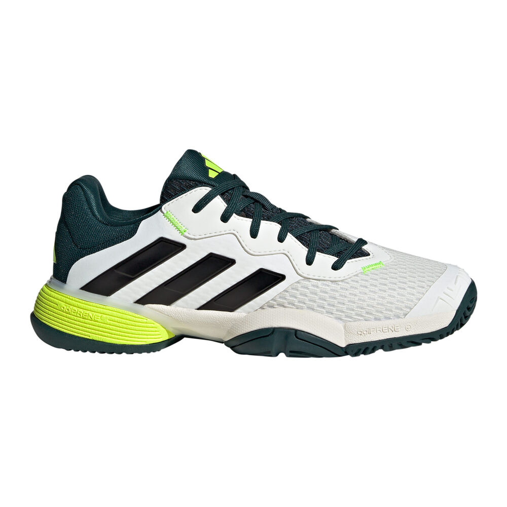 adidas Barricade Zapatilla Todas Las Superficies Niños-Crema,Verde Oscuro