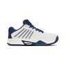 Hypercourt Express 2 Zapatilla Tierra Batida Niños-Blanco,Azul Oscuro