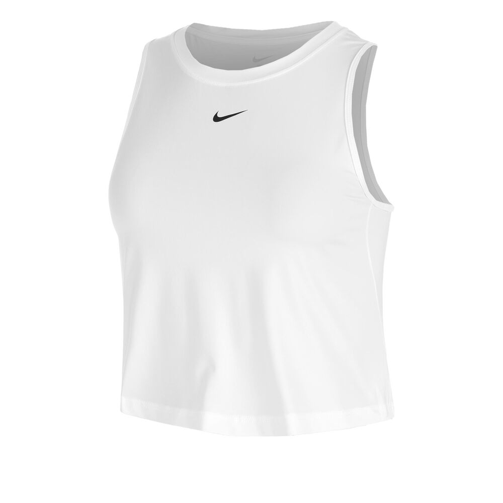 Nike One Classic Dri-FIT Crop Camiseta De Tirantes Mujeres-Blanco