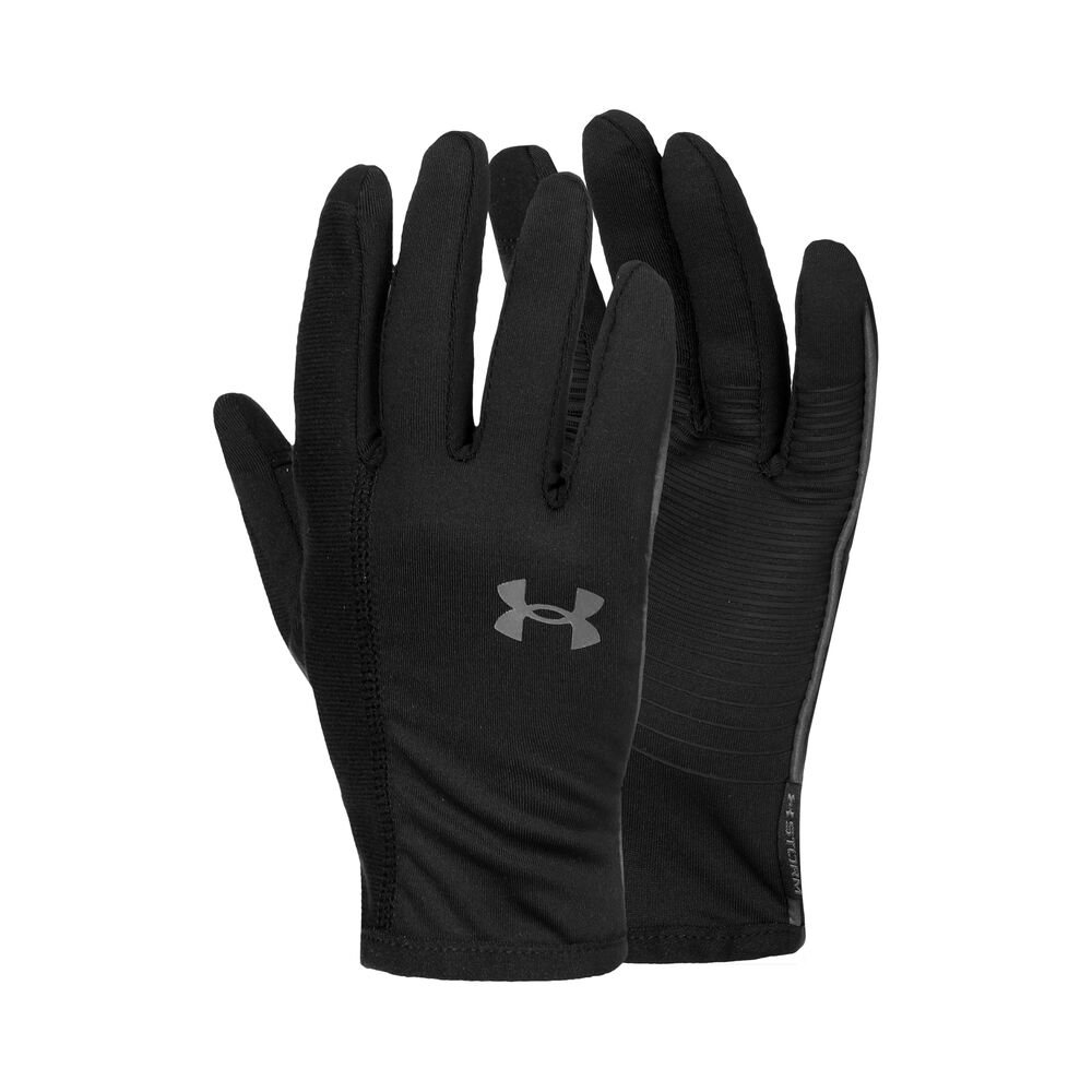 Under Armour Storm Liner Guantes De Correr Hombres - Negro