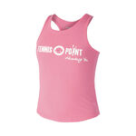 Ropa Tennis-Point Tennis-Point Logo Camiseta De Tirantes Chicas-Rosa,Blanco