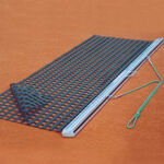 Accesorios de pista Tegra Tegra Red De Arrastre 2,0 X 0,75m Con Aluminio,Doble Capa,Tela Pesada-Plateado