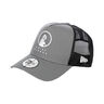 New Era Trucker Gorra Unisex-gris oscuro, blanco