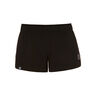Nica Tech 2 In 1 Shorts Mujeres-Negro,Plateado