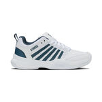 Zapatillas de tenis K-Swiss K-Swiss Court Express 2 Zapatilla Para Pista Cubierta Niños-Blanco,Color Petróleo