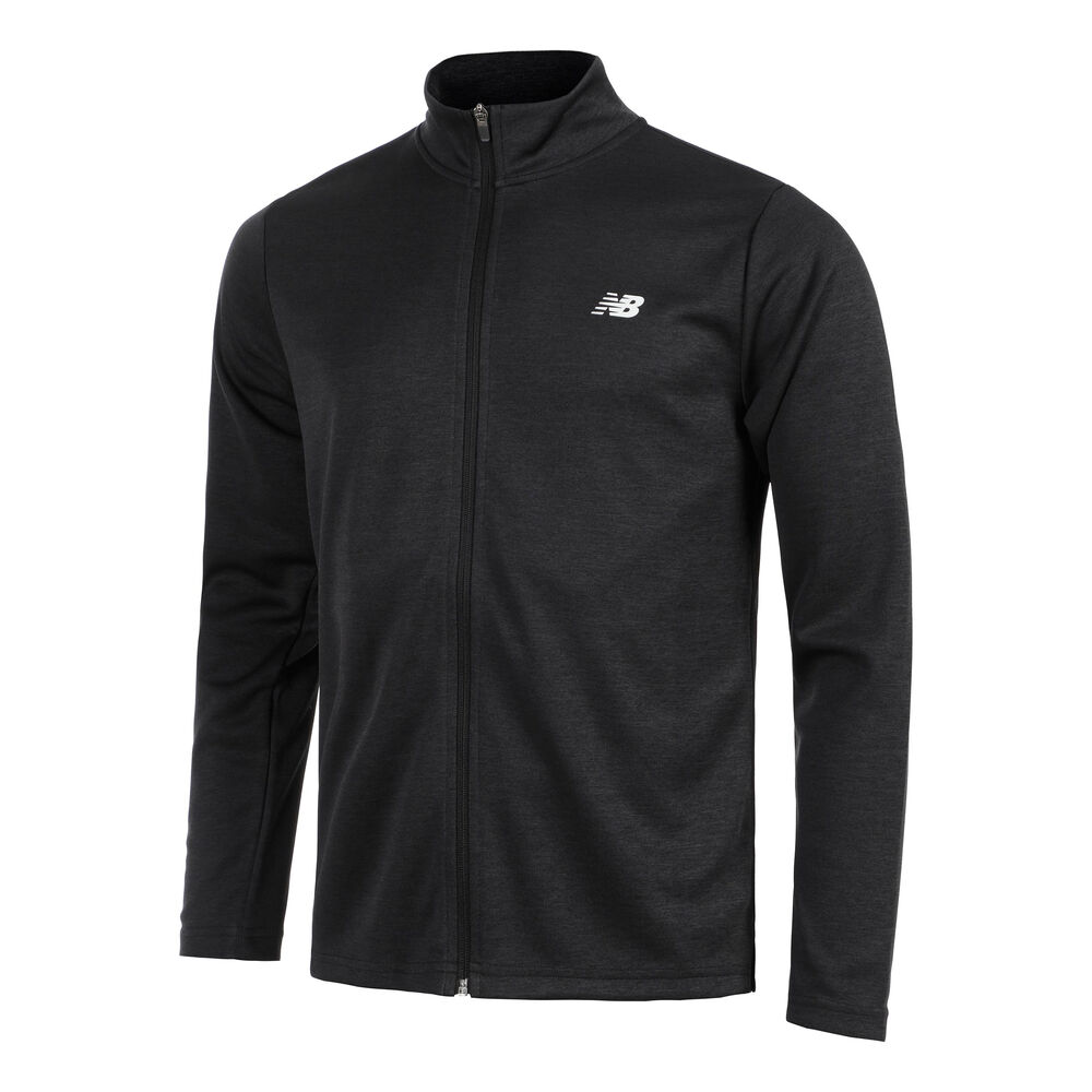 New Balance Sport Knit Chaqueta De Entrenamiento Hombres-Negro