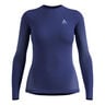 Performance WarmCrew Camiseta de manga larga Mujeres - azul, 