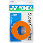 Sobregrips Yonex Yonex  Super Grap Pack de 3 - naranja
